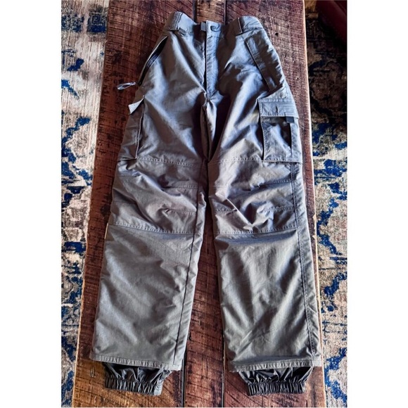 Turbine gray snow ski performance board wear pants size youth large - Picture 1 of 13